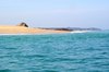 Le nord de la grande plage, d&eacute;serte