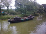 Rencontre avec la barge d'estuaire de Patrick.