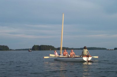Seil &agrave; l' aviron